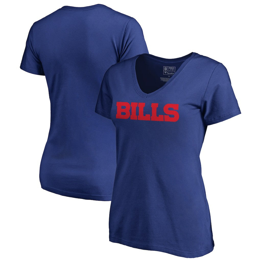 Women's Wordmark V-Neck T-Shirt - Buffalo Bills