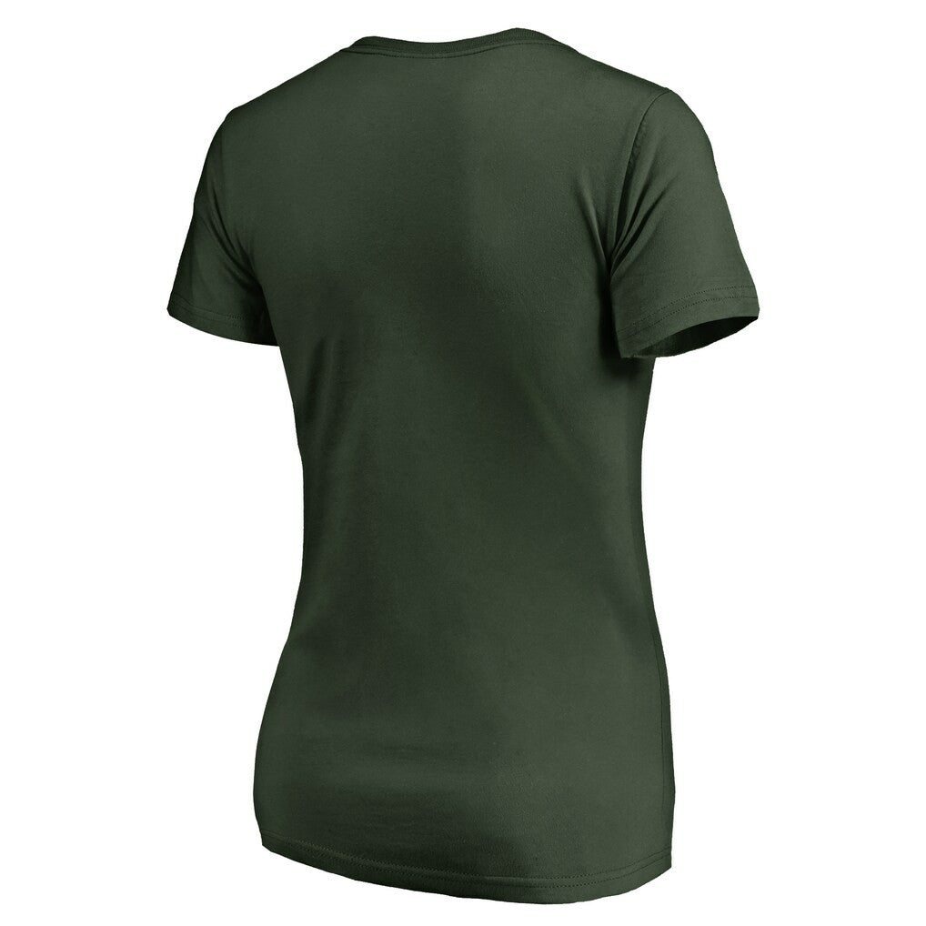 Women's Wordmark V-Neck T-Shirt - Green Bay Packers