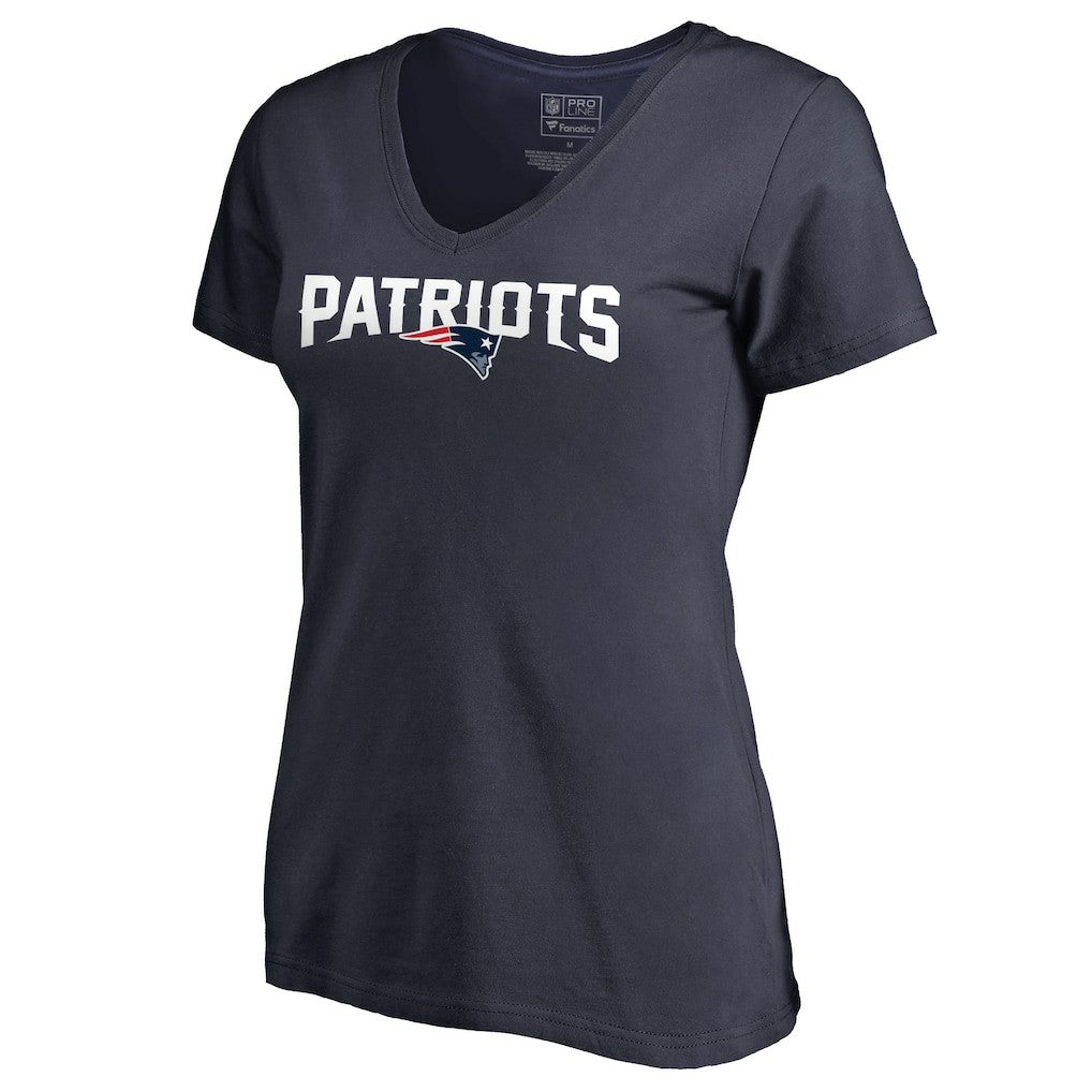 Women's Wordmark V-Neck T-Shirt - New England Patriots