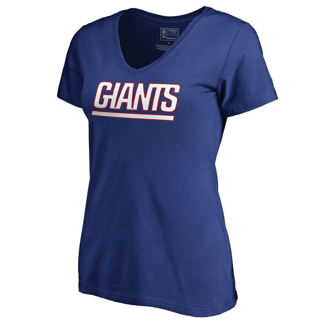 Women's Wordmark V-Neck T-Shirt - New York Giants