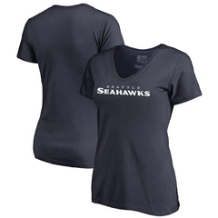 Women's Wordmark V-Neck T-Shirt - Seattle Seahawks