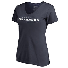 Women's Wordmark V-Neck T-Shirt - Seattle Seahawks