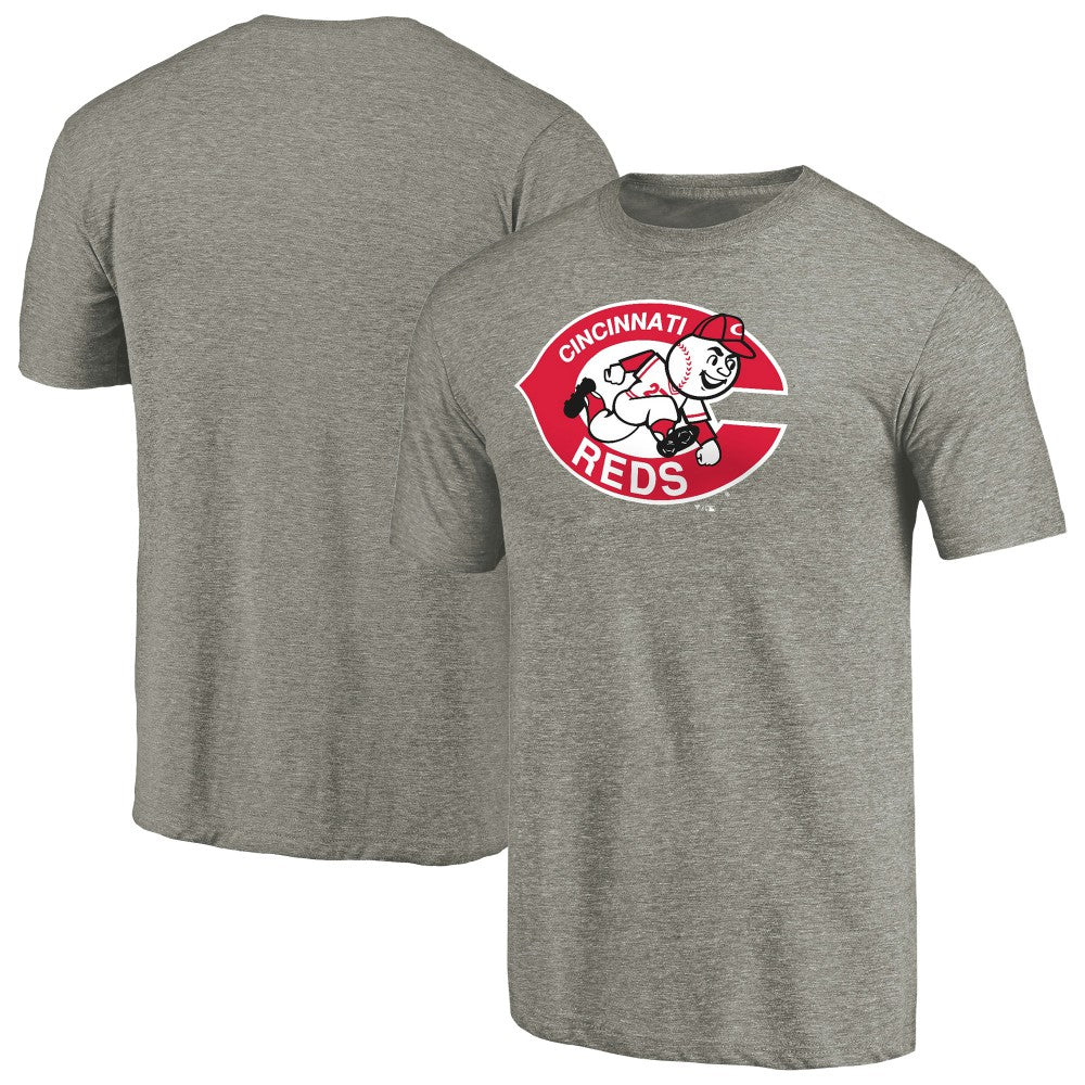 MLB Cincinnati Reds Cooperstown Collection Forbes Tri-Blend T-Shirt
