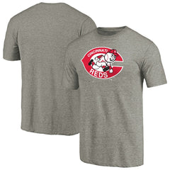 MLB Cincinnati Reds Cooperstown Collection Forbes Tri-Blend T-Shirt