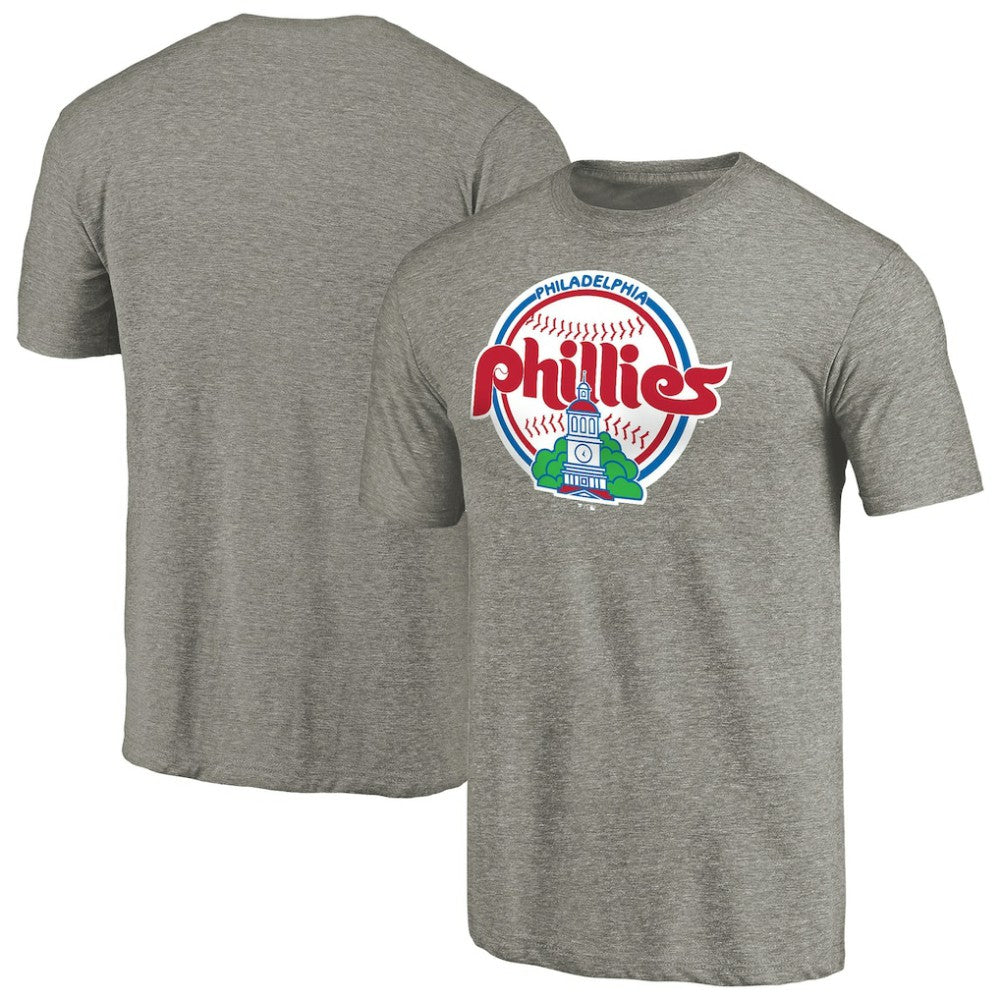 MLB Philadelphia Phillies Cooperstown Collection Forbes Tri-Blend T-Shirt