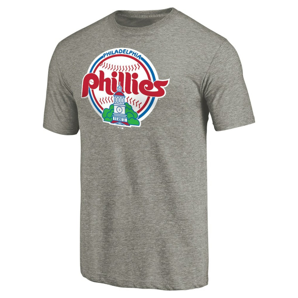 MLB Philadelphia Phillies Cooperstown Collection Forbes Tri-Blend T-Shirt