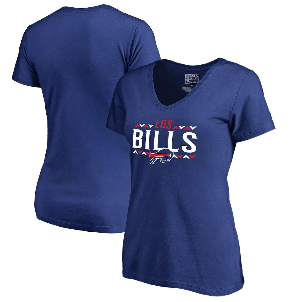 Women's Arriba V-Neck T-Shirt - Buffalo Bills