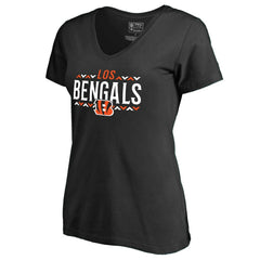 Women's Arriba V-Neck T-Shirt - Cincinnati Bengals
