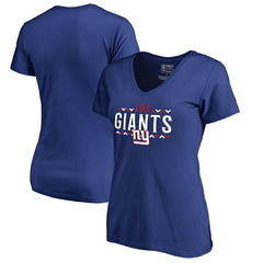 Women's Arriba V-Neck T-Shirt - New York Giants
