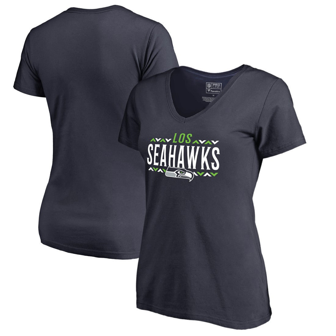 Women's Arriba V-Neck T-Shirt - Seattle Seahawks