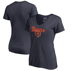 Women's Freehand V-Neck T-Shirt - Chicago Bears