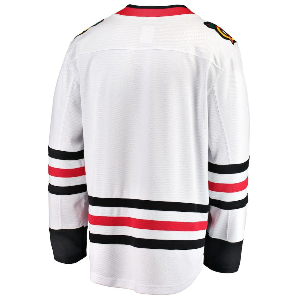 NHL White Chicago Blackhawks Fanatics Breakaway Away Jersey