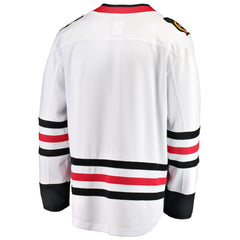 NHL White Chicago Blackhawks Fanatics Breakaway Away Jersey