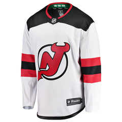 NHL White New Jersey Devils Fanatics Breakaway Away Jersey