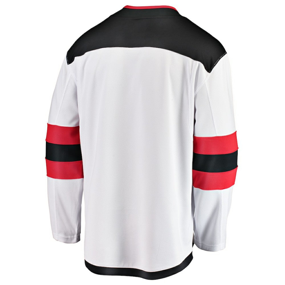 NHL White New Jersey Devils Fanatics Breakaway Away Jersey