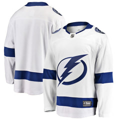 NHL White Tampa Bay Lightning Fanatics Breakaway Away Jersey