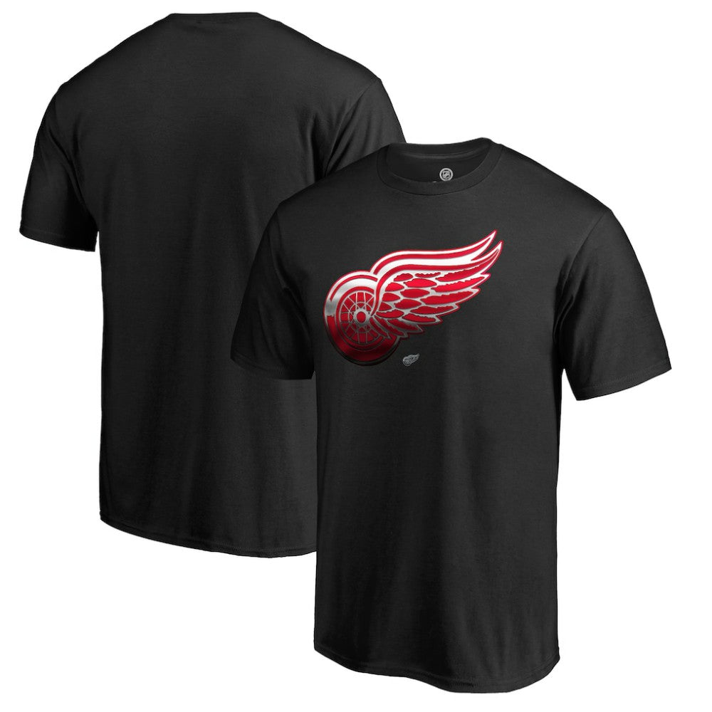 NHL Black Detroit Red Wings Midnight Mascot T-Shirt