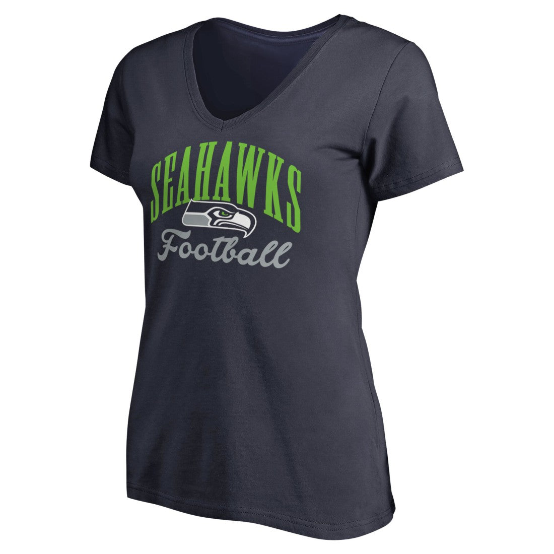 Women's Victory Script V-Neck T-Shirt - Seattle Seahawks