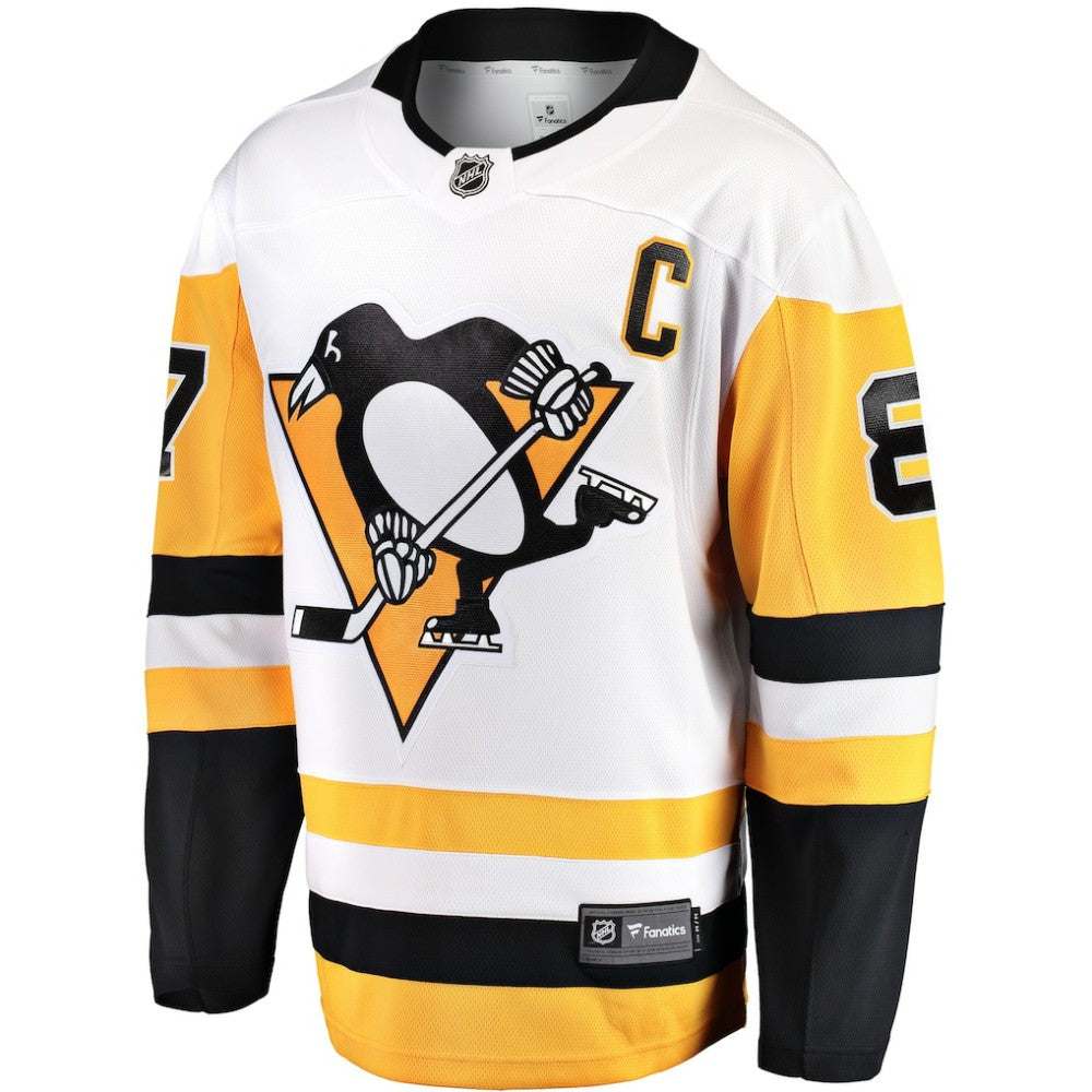NHL White Sidney Crosby Pittsburgh Penguins Fanatics Breakaway Jersey
