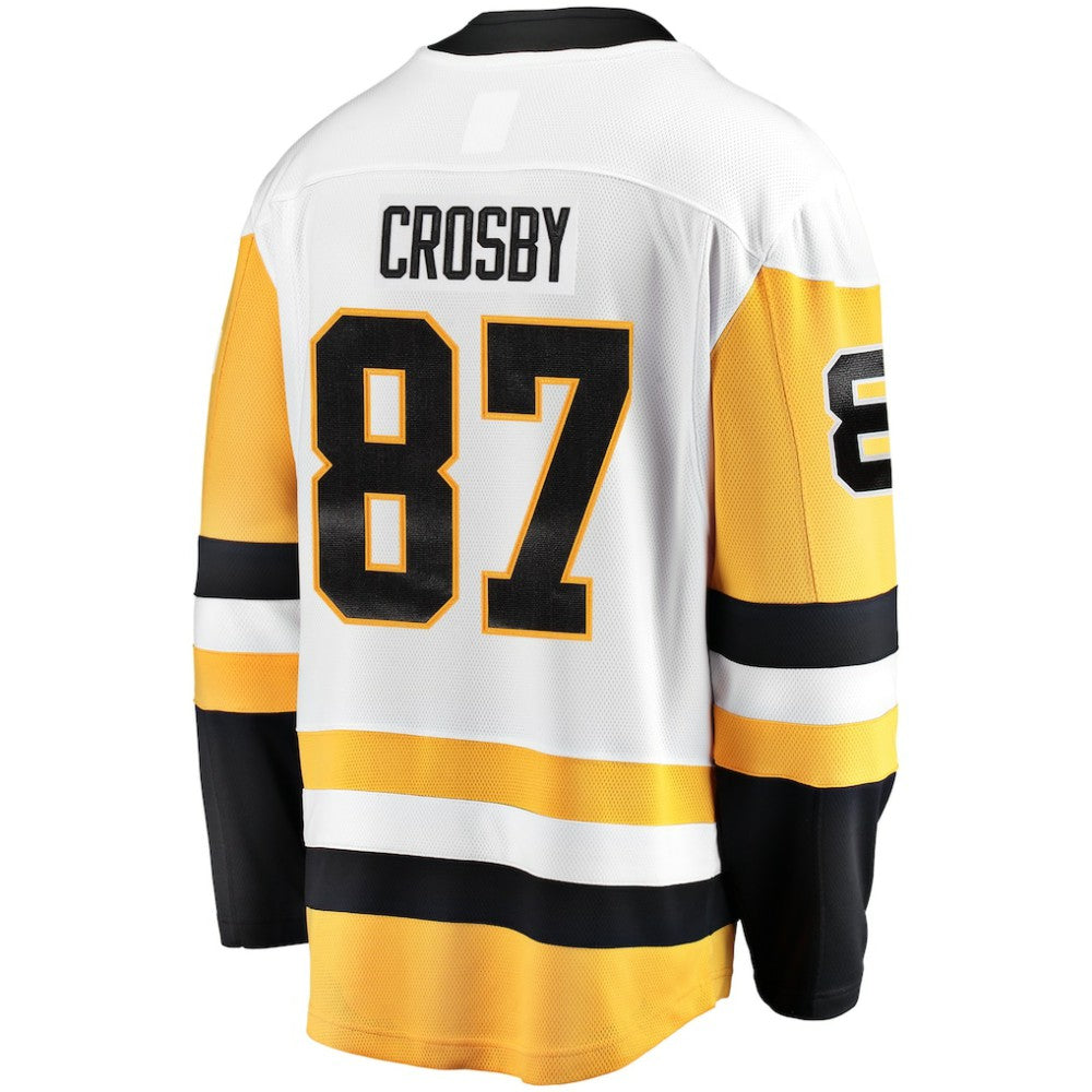 NHL White Sidney Crosby Pittsburgh Penguins Fanatics Breakaway Jersey