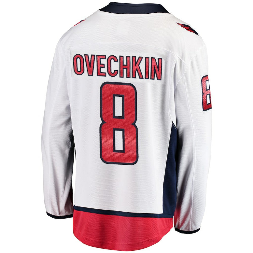 NHL White Alexander Ovechkin Washington Capitals Fanatics Breakaway Jersey