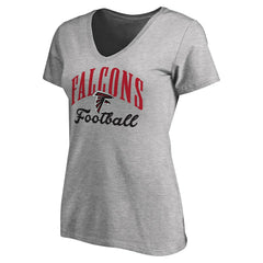 Women's Victory Script V-Neck T-Shirt - Atlanta Falcons