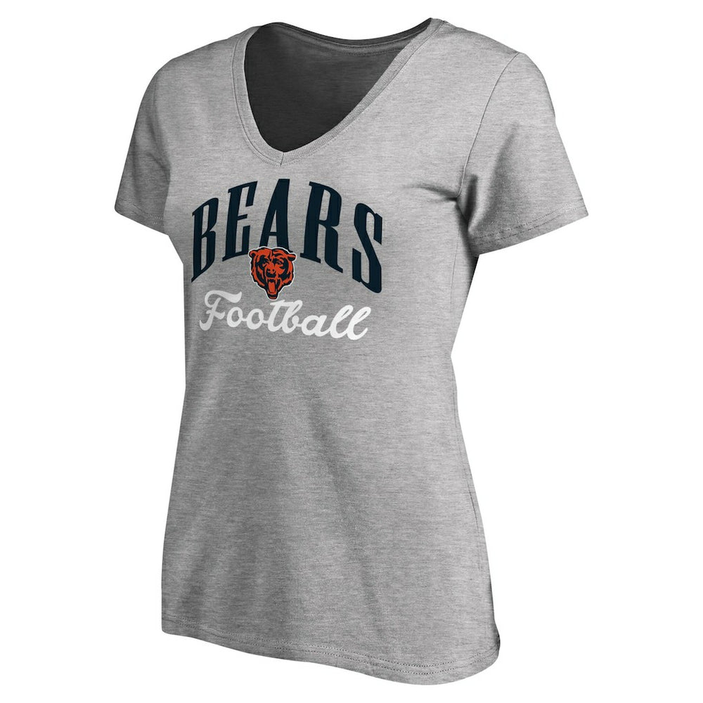 Women's Victory Script V-Neck T-Shirt - Chicago Bears