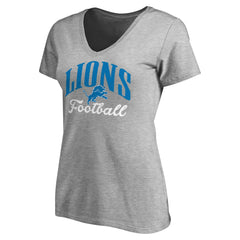 Women's Victory Script V-Neck T-Shirt - Detroit Lions