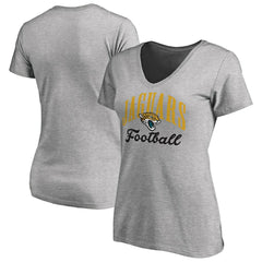 Women's Victory Script V-Neck T-Shirt - Jacksonville Jaguars
