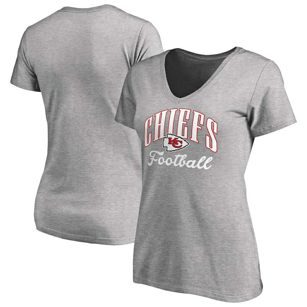 Women's Victory Script V-Neck T-Shirt - Kansas City Chiefs