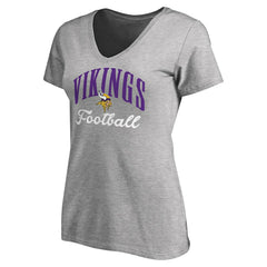 Women's Victory Script V-Neck T-Shirt - Minnesota Vikings