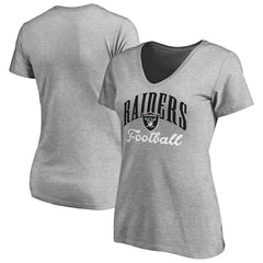 Women's Victory Script V-Neck T-Shirt - Las Vegas Raiders