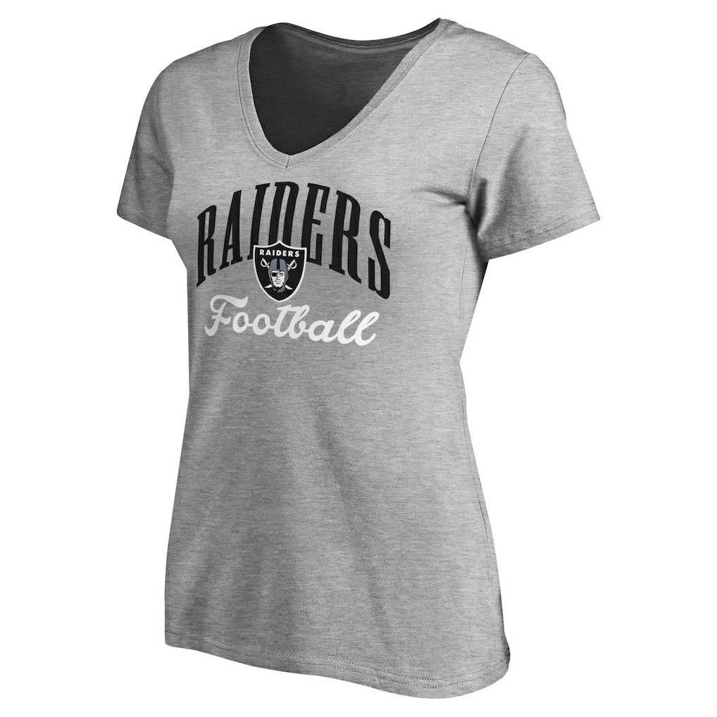 Women's Victory Script V-Neck T-Shirt - Las Vegas Raiders