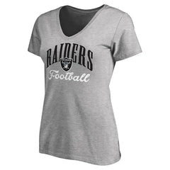 Women's Victory Script V-Neck T-Shirt - Las Vegas Raiders