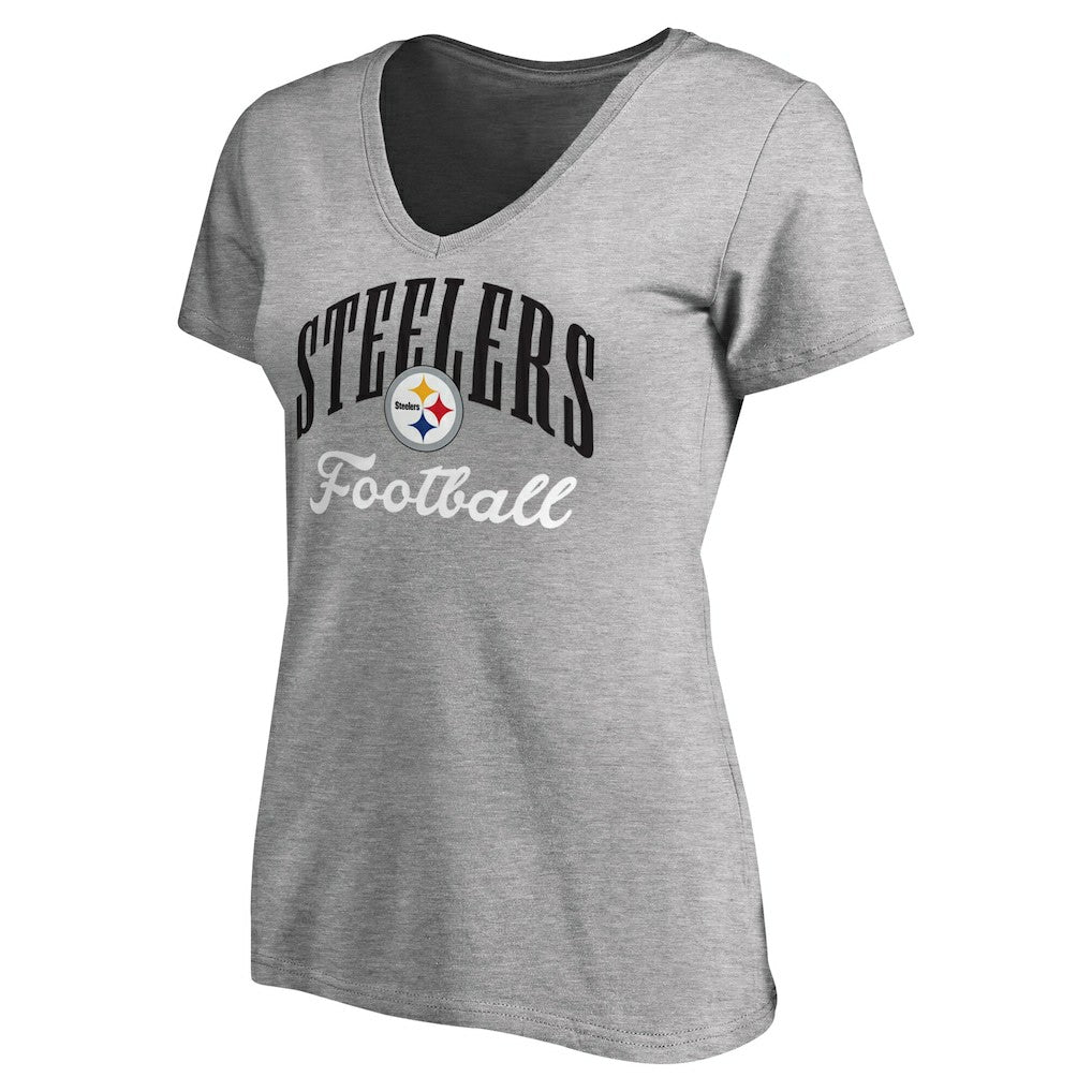 Women's Victory Script V-Neck T-Shirt - Pittsburgh Steelers