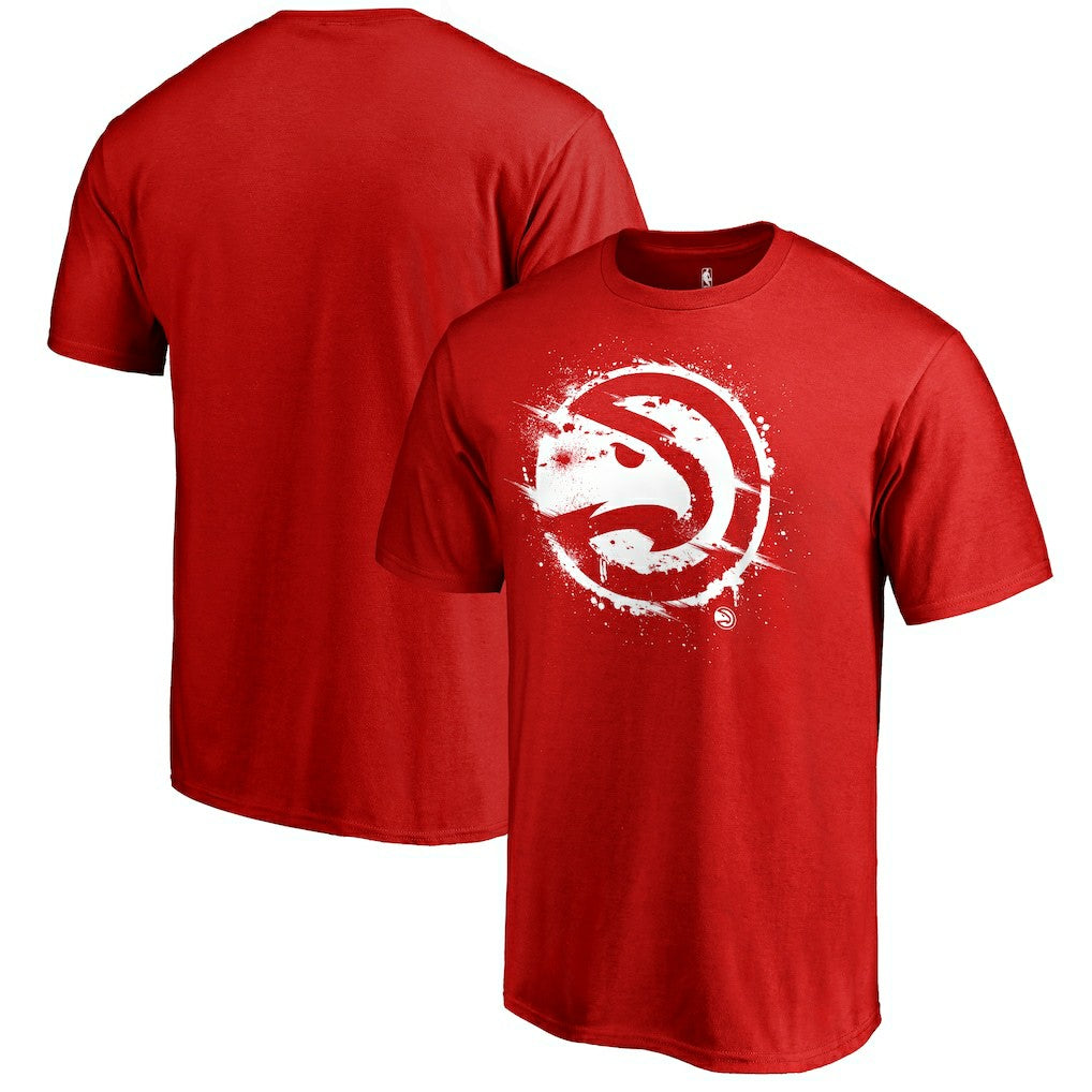 NBA Atlanta Hawks Splatter Logo T-Shirt