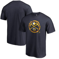 NBA Denver Nuggets Splatter Logo T-Shirt sale
