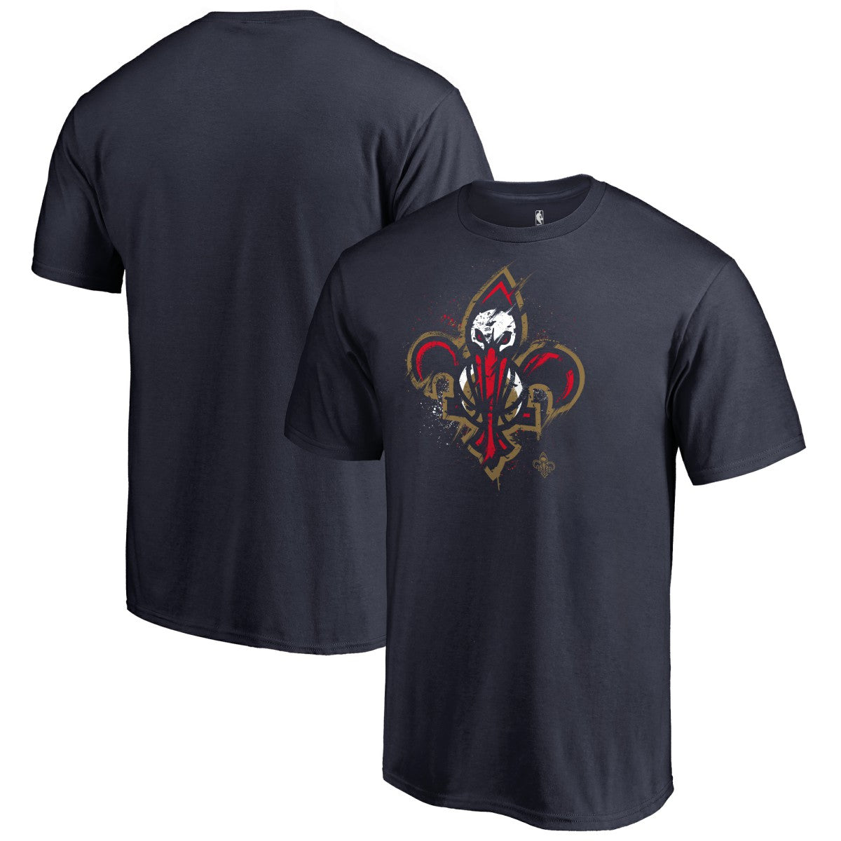 NBA New Orleans Pelicans Splatter Logo T-Shirt