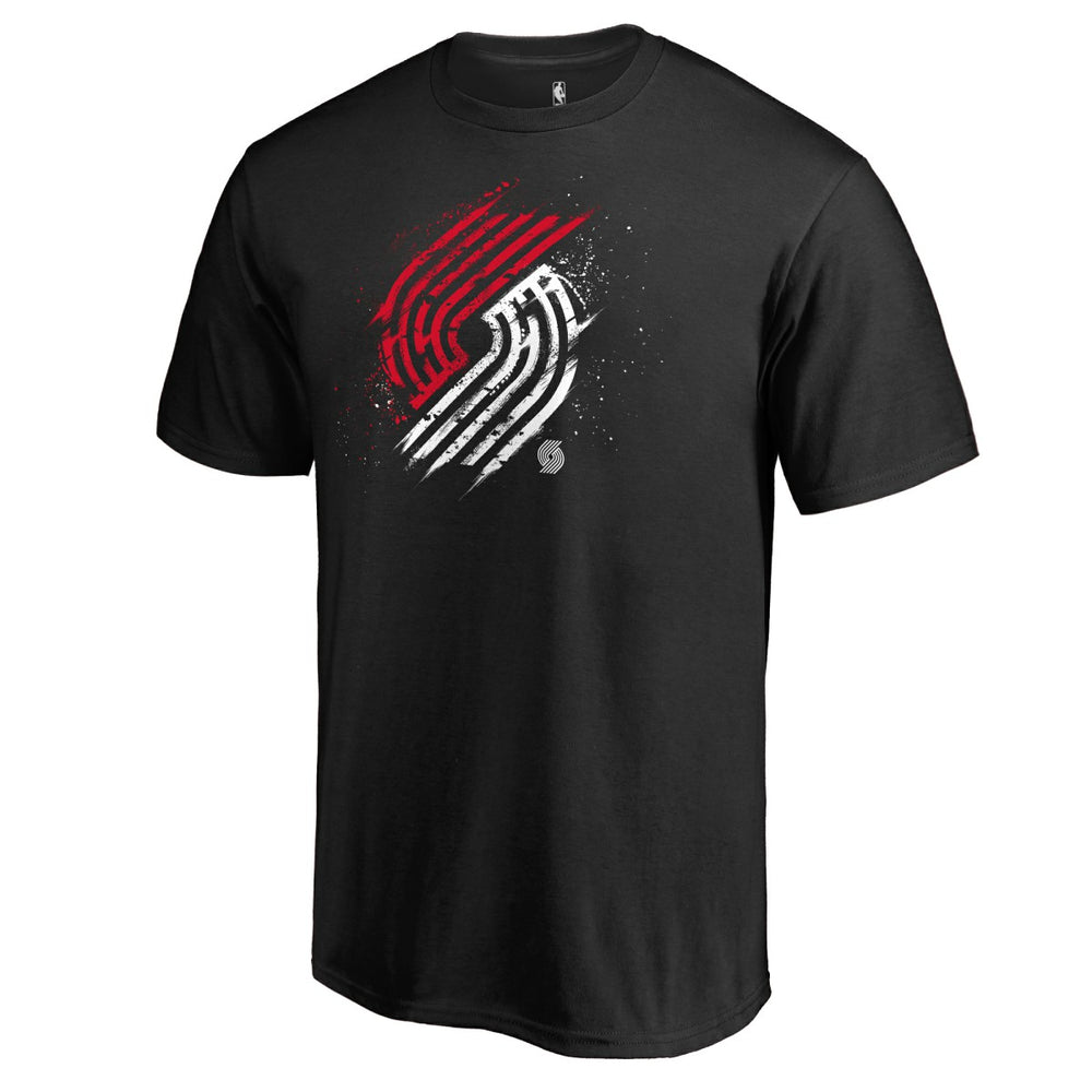 NBA Portland Trail Blazers Splatter Logo T-Shirt