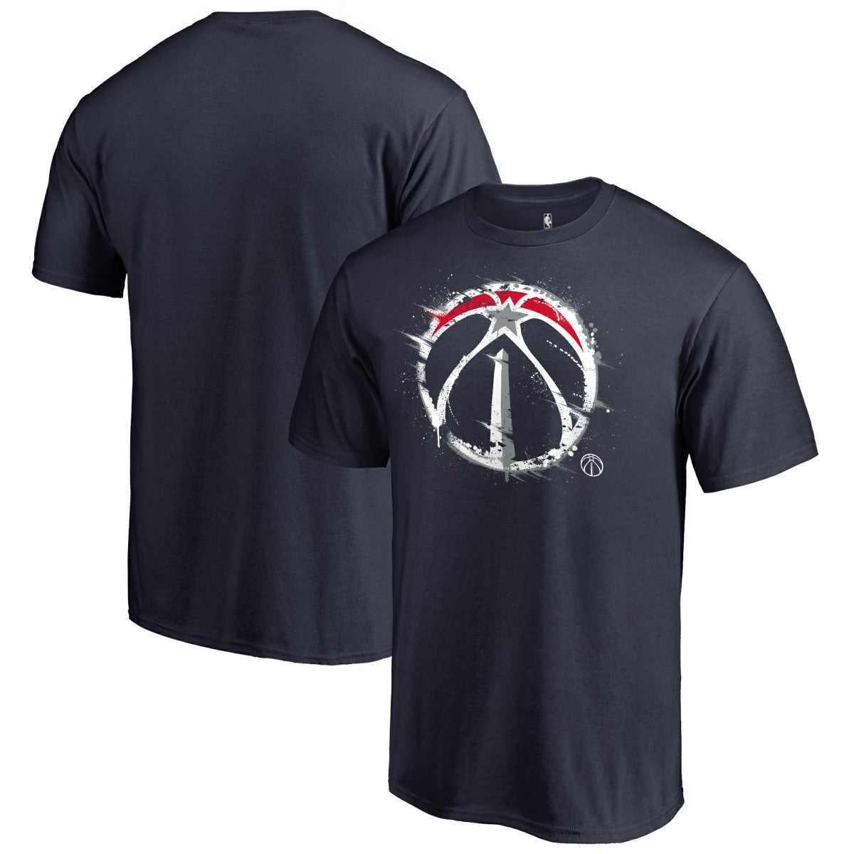 NBA Washington Wizards Splatter Logo T-Shirt