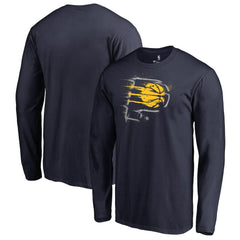 NBA Indiana Pacers Splatter Logo Long Sleeve T-Shirt