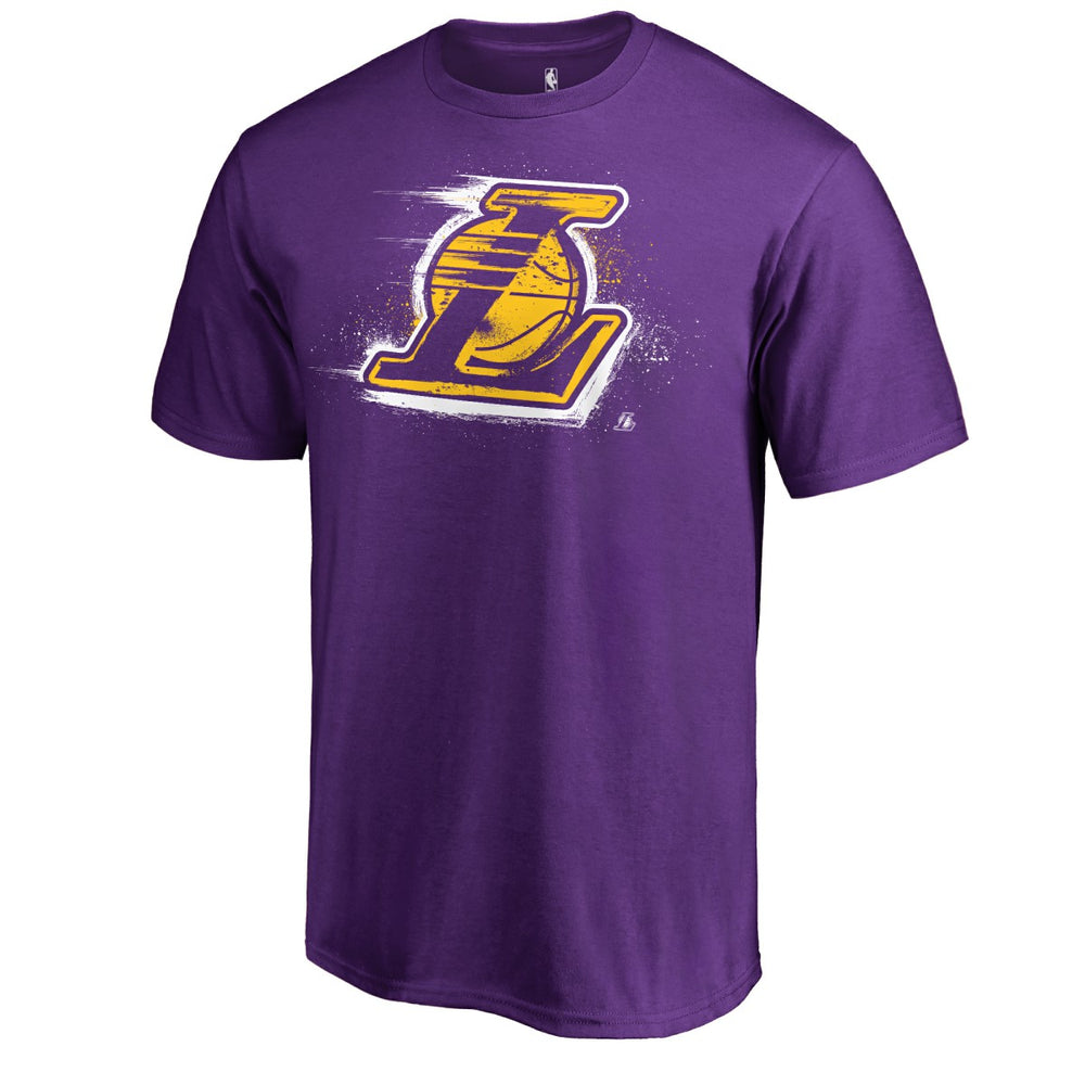 NBA Los Angeles Lakers Splatter Logo T-Shirt