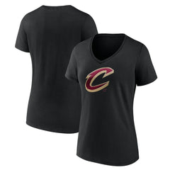 NBA Cleveland Cavaliers Women's Midnight Mascot V-Neck T-Shirt sale