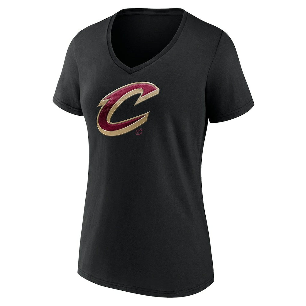NBA Cleveland Cavaliers Women's Midnight Mascot V-Neck T-Shirt sale