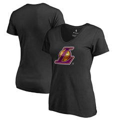 NBA Los Angeles Lakers Women's Midnight Mascot V-Neck T-Shirt