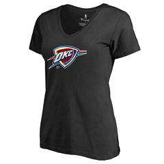 NBA Oklahoma City Thunder Women's Midnight Mascot V-Neck T-Shirt