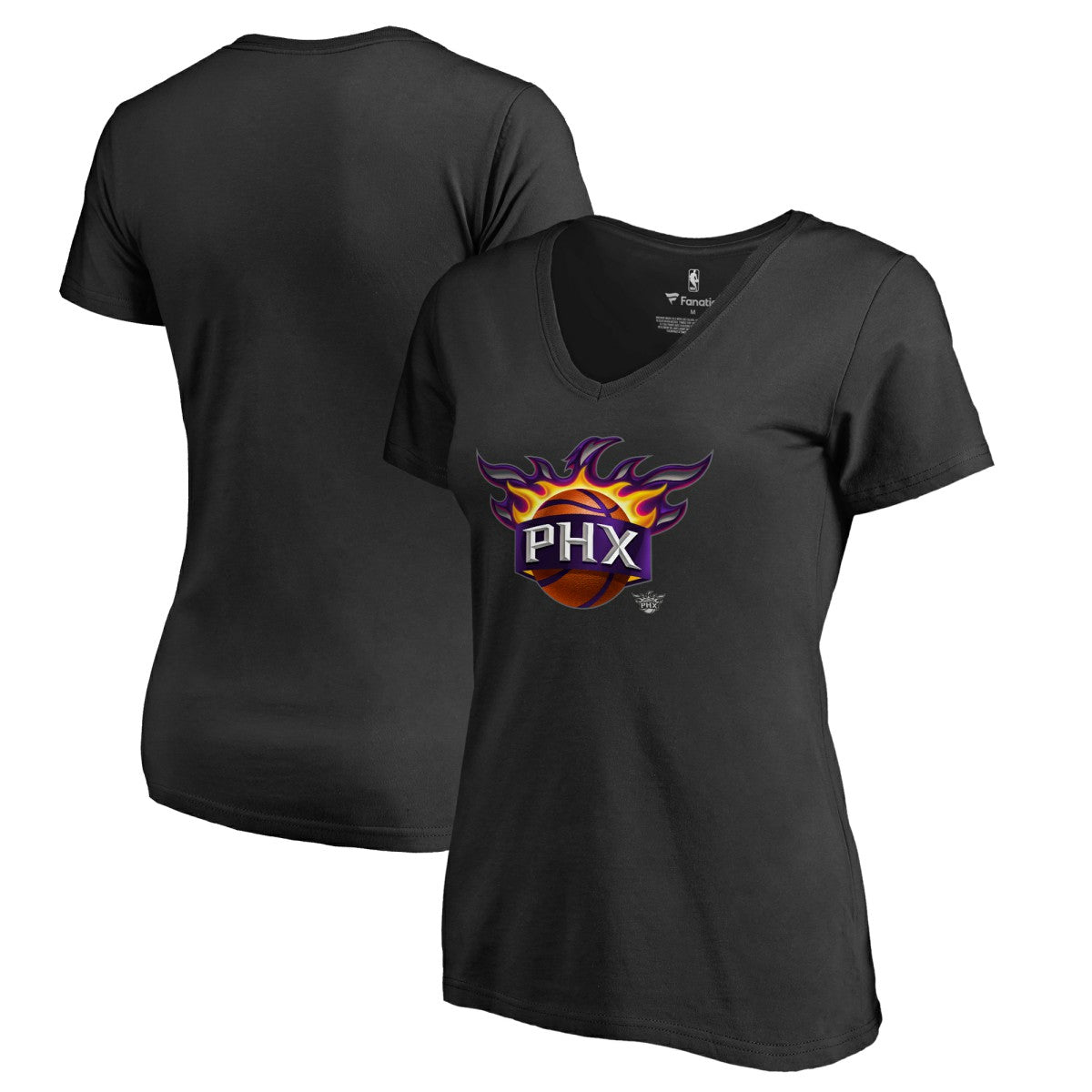 NBA Phoenix Suns Women's Midnight Mascot V-Neck T-Shirt