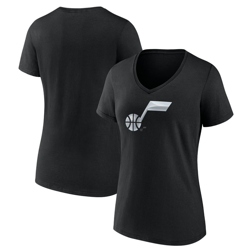 NBA Utah Jazz Women's Midnight Mascot V-Neck T-Shirt