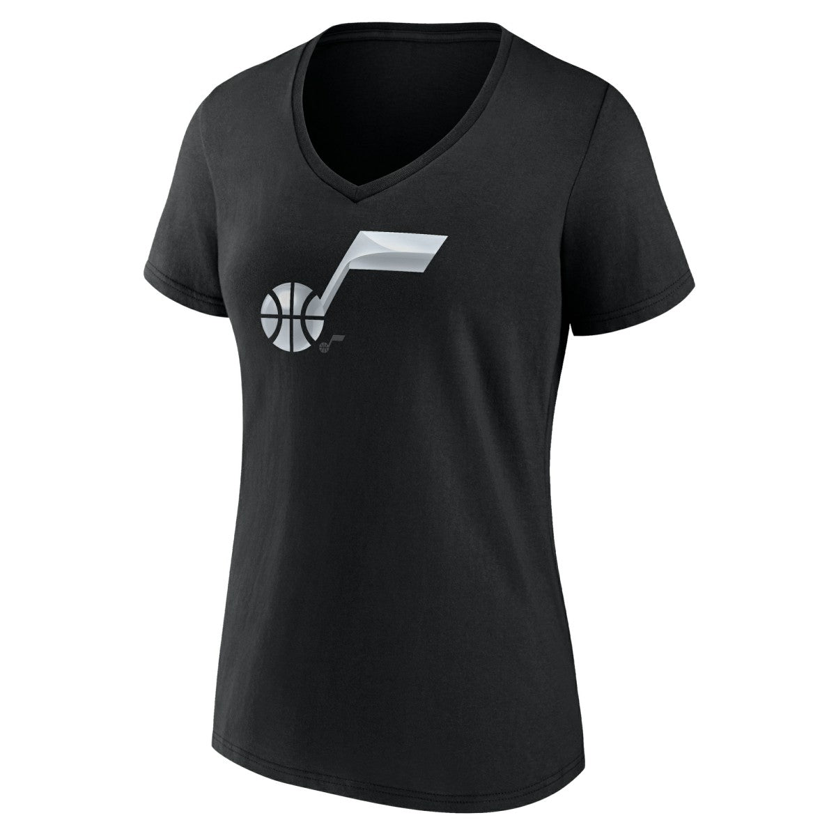 NBA Utah Jazz Women's Midnight Mascot V-Neck T-Shirt