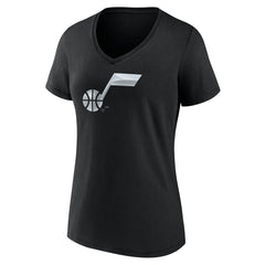NBA Utah Jazz Women's Midnight Mascot V-Neck T-Shirt